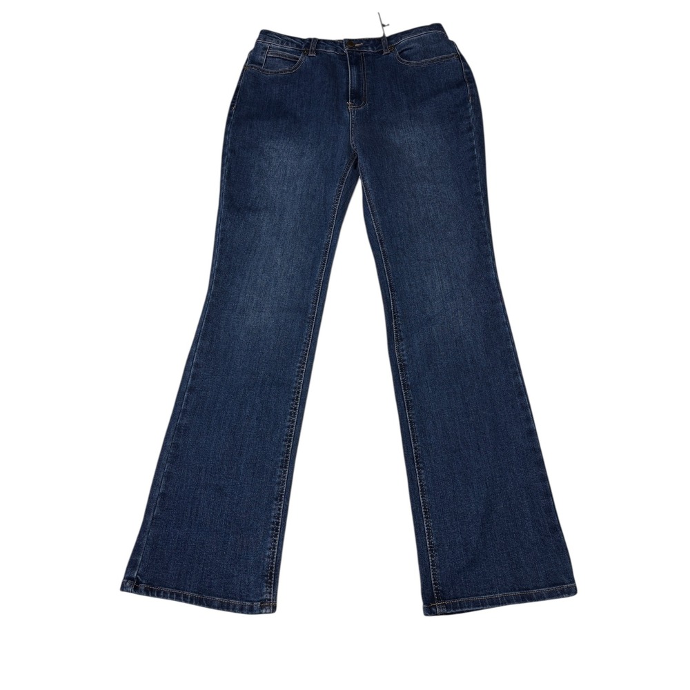 NWT OAT New York High Rise Bootcut Jeans Dark Wash Size‎ 32X31
